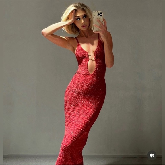 Zara Buckled cut out knit dress - Picture 4 of 16